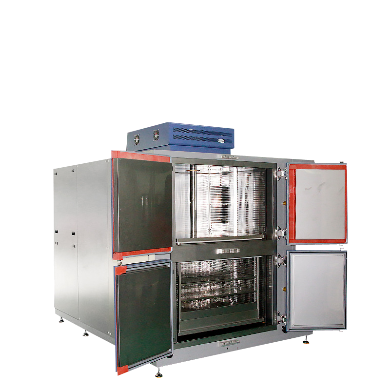 大型雙開(kāi)門冷熱沖擊試驗(yàn)箱示意圖
